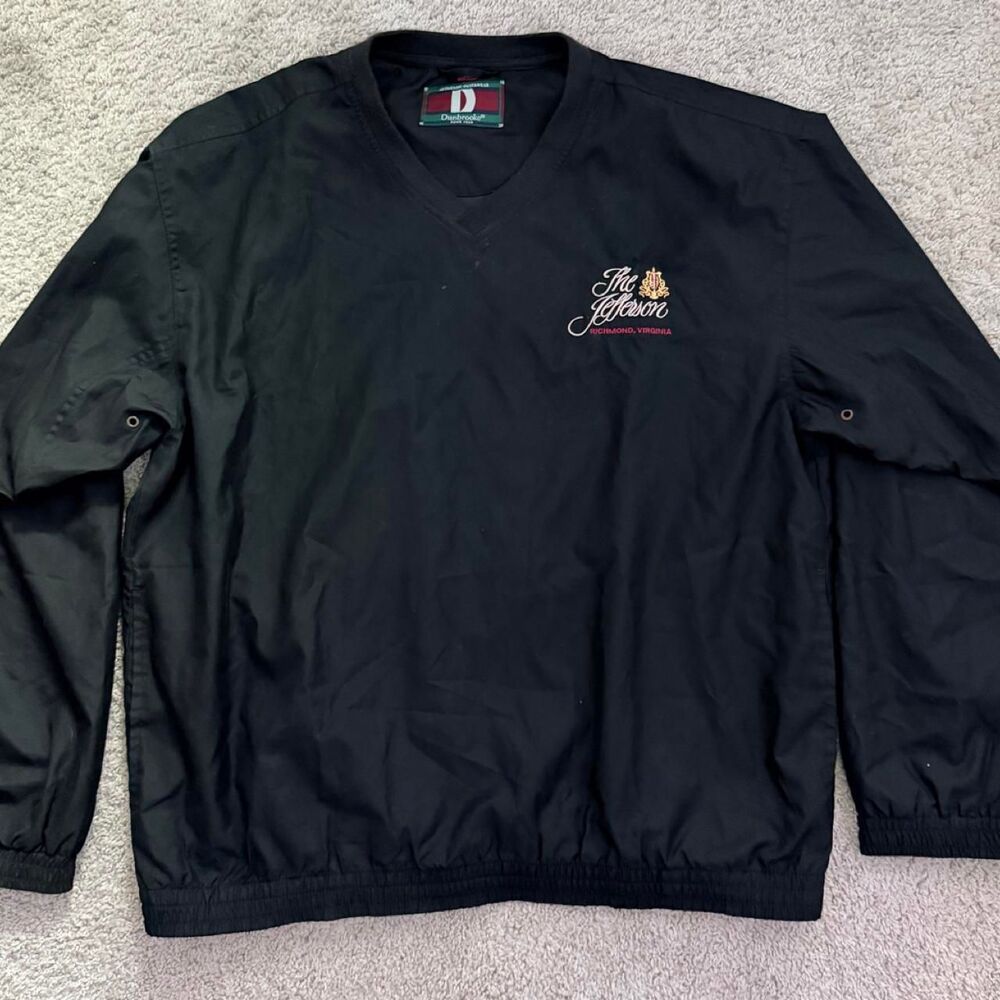 Vintage Dunbrooke Men's Black Jacket